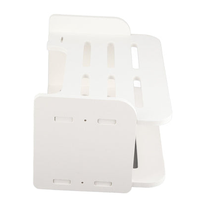 Set Top Box Shelf Free Punch Storage Rack Decorative Partition with Anti Collision Round Corner Rack V1294-YM0523-3117220056811