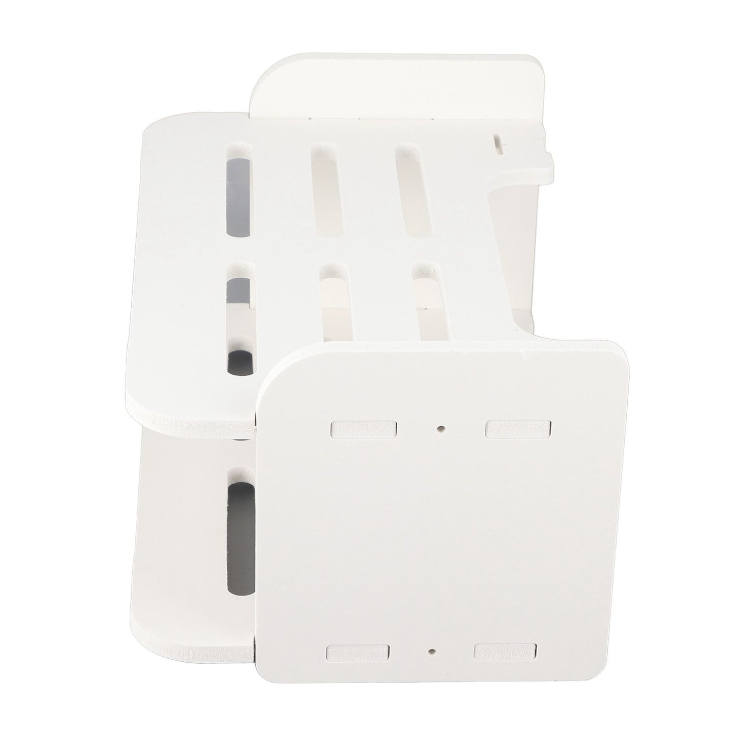 Set Top Box Shelf Free Punch Storage Rack Decorative Partition with Anti Collision Round Corner Rack V1294-YM0523-3117220056811