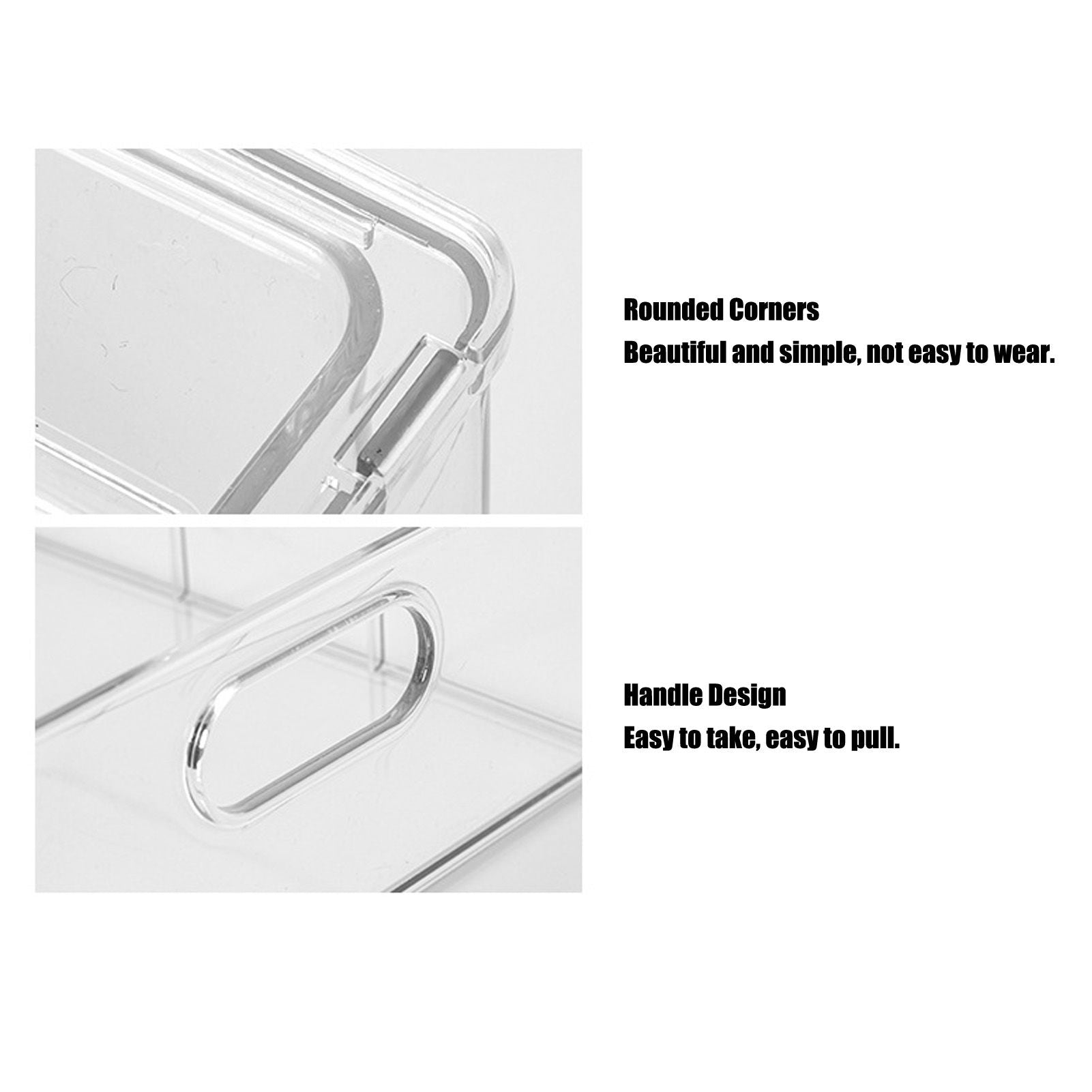 Drawer Storage Box Multifunctional Stackable Storage Container for Toothpaste Hairspray Soap Makeup Wipes V1294-YM0523-3117220056912