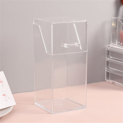 Makeup Brush Holders Multipurpose Acrylic Makeup Storage Box for Bathroom Vanity Countertop Quadrate V1294-YM0523-3117220057812