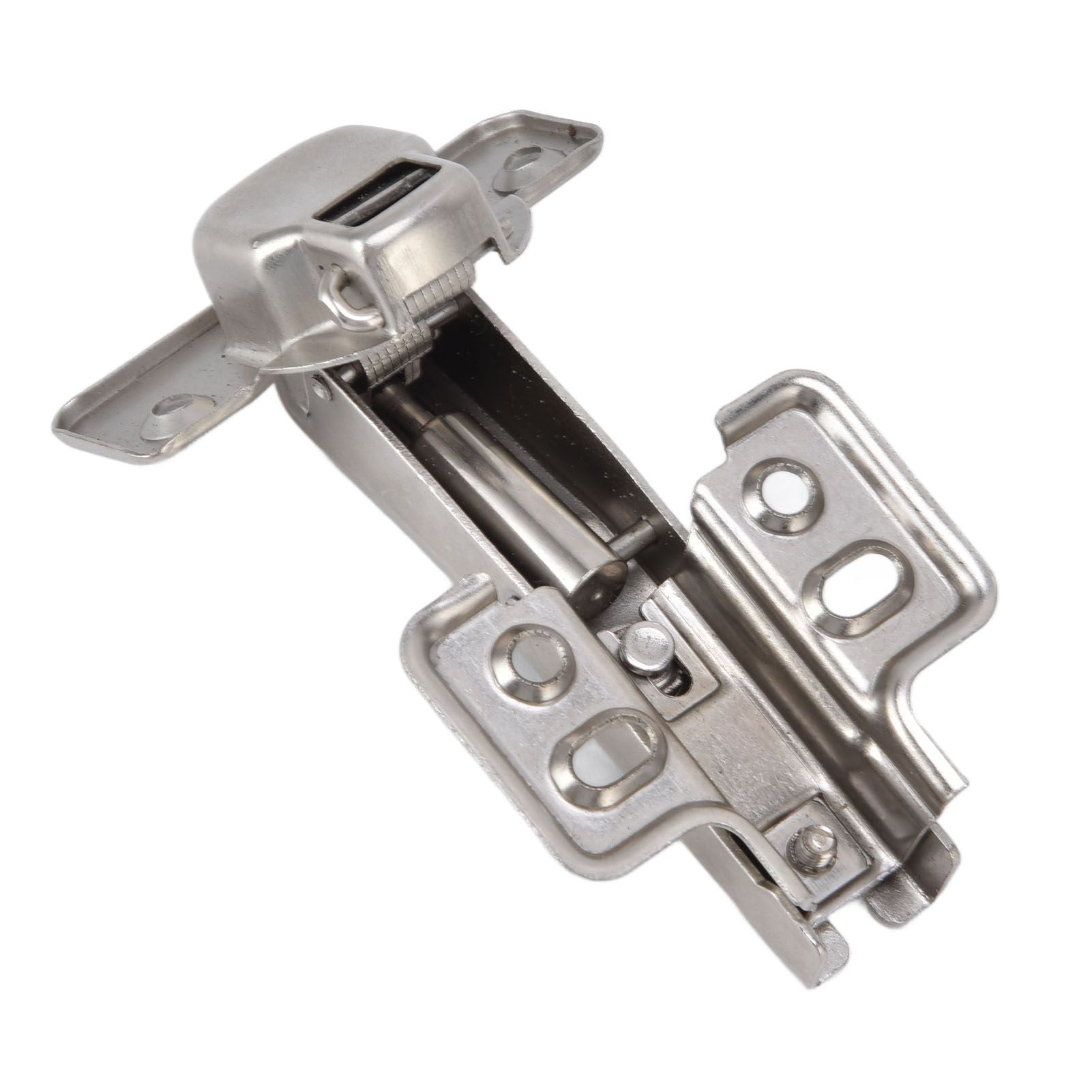 5Pcs Hydraulic Buffer Hinge Reduce Noise Closing Speed Anti Rust Cabinet Door Butt Hinge for Home Wardrobes V1294-YM0523-3117220058711