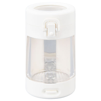 Light Up LED Seal Storage Jar Transparent Grinder 8X Magnifying Viewing Moistureproof for Herb V1294-YM0523-3117220059811