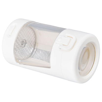 Light Up LED Seal Storage Jar Transparent Grinder 8X Magnifying Viewing Moistureproof for Herb V1294-YM0523-3117220059811