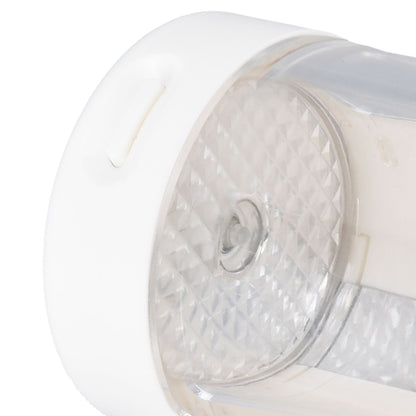 Light Up LED Seal Storage Jar Transparent Grinder 8X Magnifying Viewing Moistureproof for Herb V1294-YM0523-3117220059811
