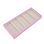5 Grid Glasses Case Multifunction Space Saving 5 Slot Sunglasses Holder Storage Box Pink V1294-YM0523-3117220060812
