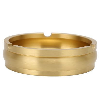 Copper Cigarette Ashtray Rust Proof Anti Corrosion Simple Modern Style Ashtray for Home Office Bar Cafe Hotel V1294-YM0523-3117220061111