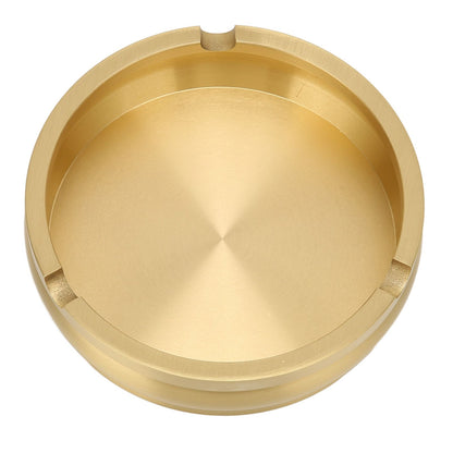 Copper Cigarette Ashtray Rust Proof Anti Corrosion Simple Modern Style Ashtray for Home Office Bar Cafe Hotel V1294-YM0523-3117220061111