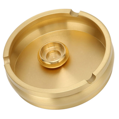 Copper Cigarette Ashtray Rust Proof Anti Corrosion Simple Modern Style Ashtray for Home Office Bar Cafe Hotel V1294-YM0523-3117220061111
