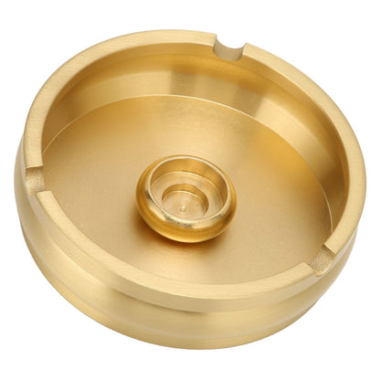 Copper Cigarette Ashtray Rust Proof Anti Corrosion Simple Modern Style Ashtray for Home Office Bar Cafe Hotel V1294-YM0523-3117220061111