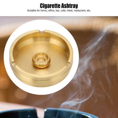 Copper Cigarette Ashtray Rust Proof Anti Corrosion Simple Modern Style Ashtray for Home Office Bar Cafe Hotel V1294-YM0523-3117220061111