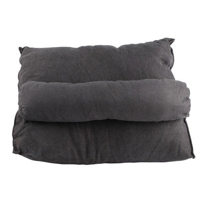 Large Backrest 60x22x50cm Triangular Design Detachable Soft Comfortable Reading Pillow Backrest for Home Sofa V1294-YM0523-3117220061717
