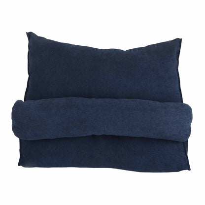 Large Backrest 60x22x50cm Triangular Design Detachable Soft Comfortable Reading Pillow Backrest for Home Sofa V1294-YM0523-3117220061719