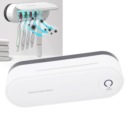 Toothbrush Holder Drying White Toothbrush Holder Plug-in Drying Function Household Toothbrush Holder V1294-YM0523-3117220061811