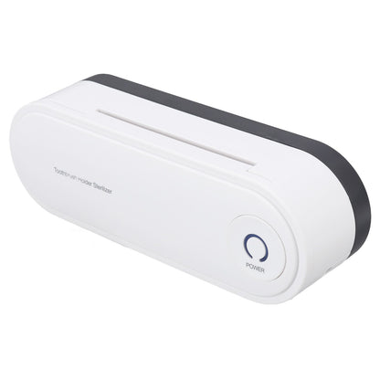 UV Toothbrush Sanitizer Sterilization Drying Battery Powered Toothbrush Sterilizer with Charging Cable for V1294-YM0523-3117220061911