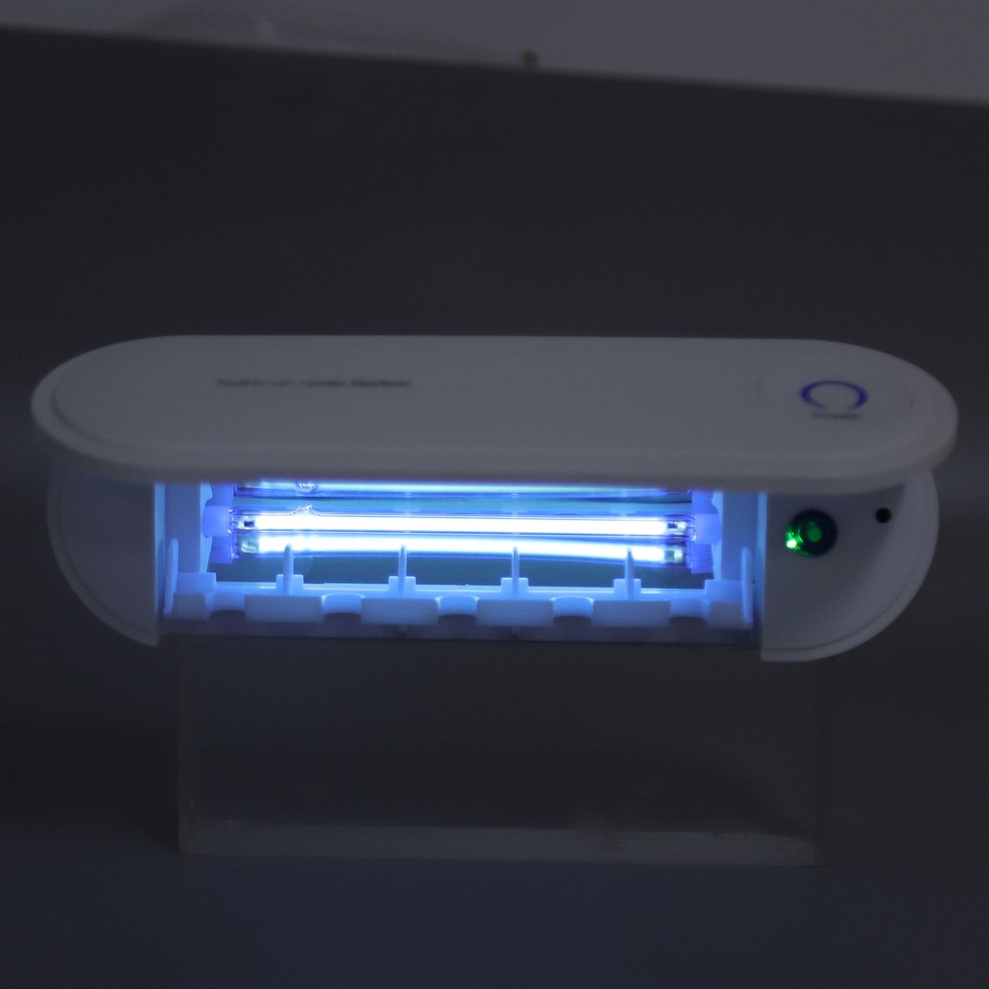 UV Toothbrush Sanitizer Sterilization Drying Battery Powered Toothbrush Sterilizer with Charging Cable for V1294-YM0523-3117220061911