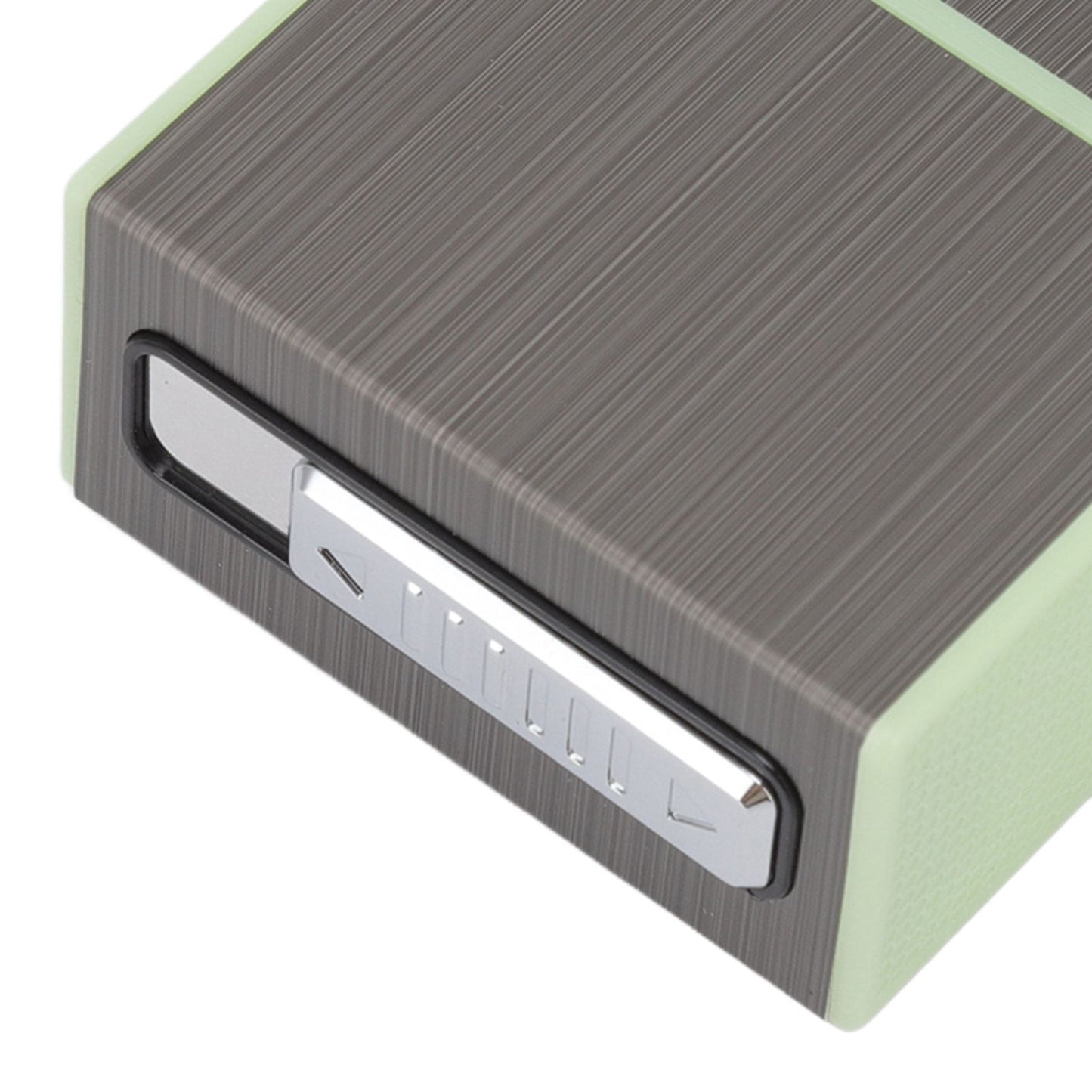 Luminous Cigarette Case USB Rechargeable Cigarette Box with Electric Lighter for Whole Package 20pcs 84-100mm V1294-YM0523-3117220062813