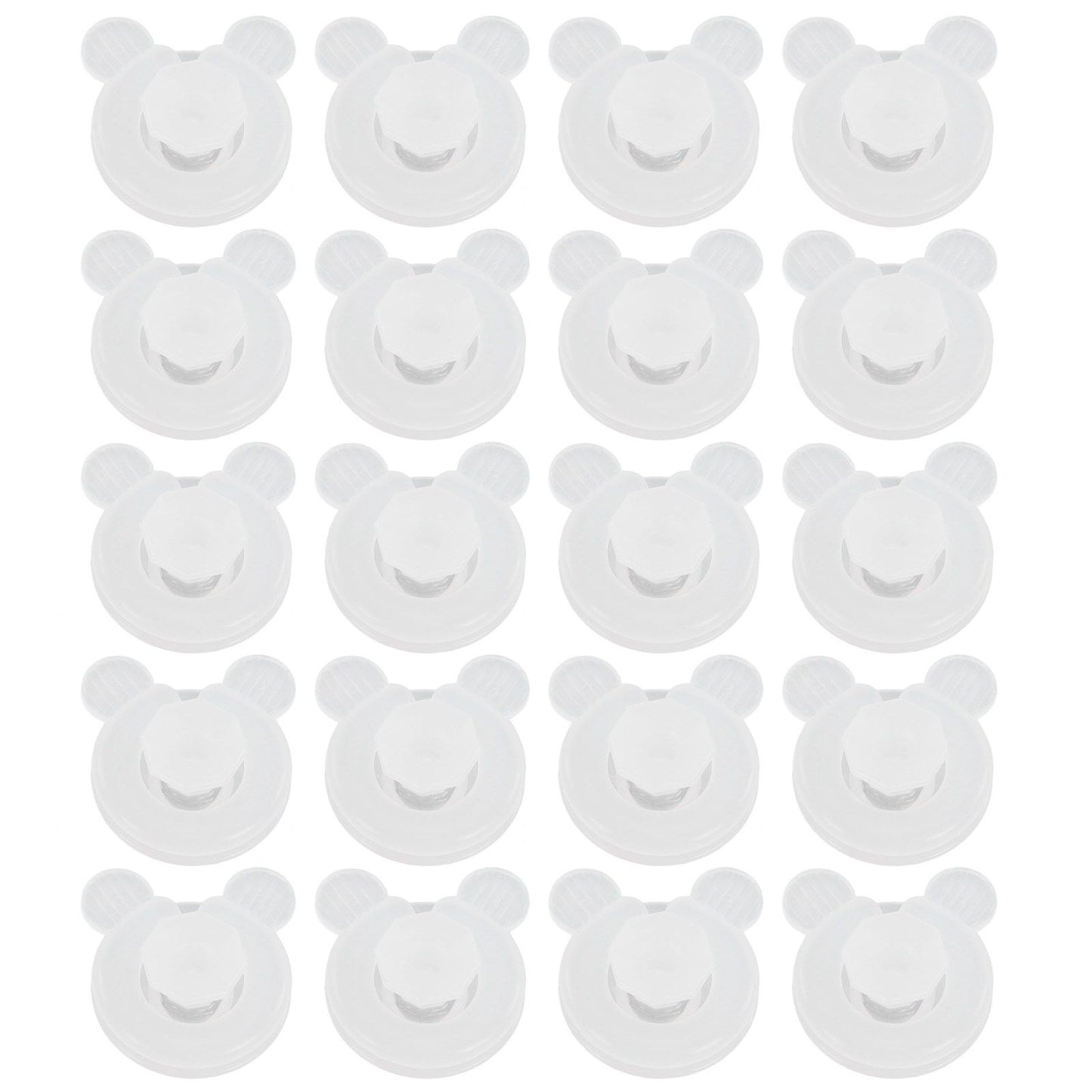 20 Sets Quilt Fixing Clip Plastic Duvet Quilt Cover Fixing Holder to Keep Your Quilt Still V1294-YM0523-3117220064011