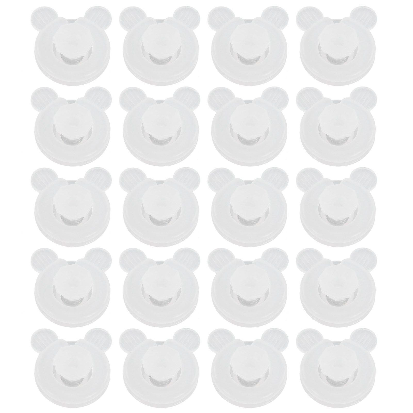 20 Sets Quilt Fixing Clip Plastic Duvet Quilt Cover Fixing Holder to Keep Your Quilt Still V1294-YM0523-3117220064011