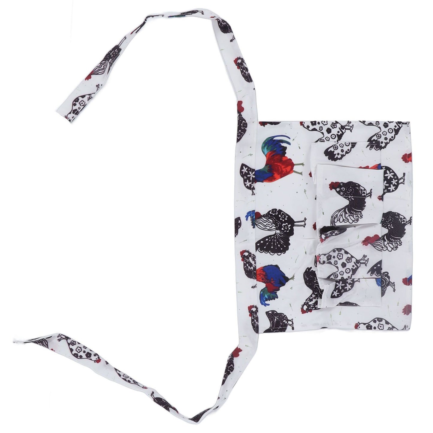 Egg Collection Apron 3 Pockets Hands Free Eggs Gathering Holding Apron for Child Duck Goose Eggs Style 2 V1294-YM0523-3117220064411