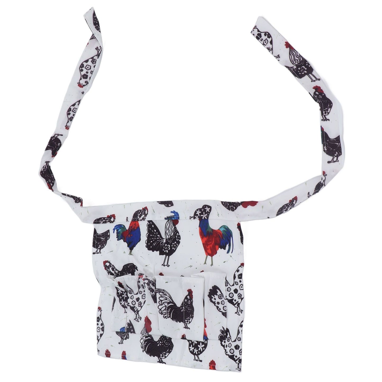 Egg Collection Apron 3 Pockets Hands Free Eggs Gathering Holding Apron for Child Duck Goose Eggs Style 2 V1294-YM0523-3117220064411