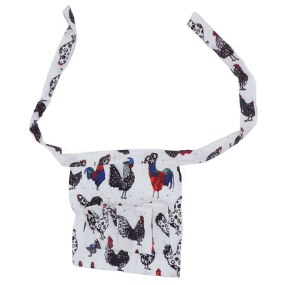 Egg Collection Apron 3 Pockets Hands Free Eggs Gathering Holding Apron for Child Duck Goose Eggs Style 2 V1294-YM0523-3117220064411