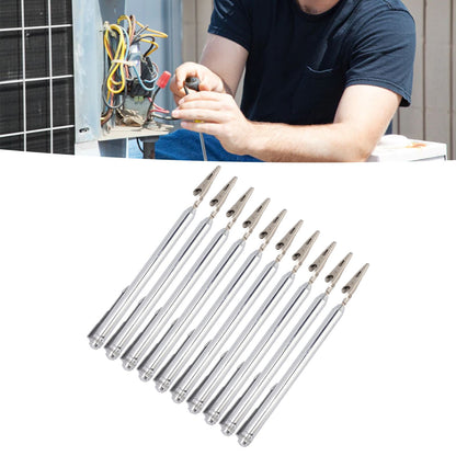 10Pcs Roach Clip Stainless Steel Durable Telescopic Design Wide Application Bracelet Helper Tool for Car Home V1294-YM0523-3117220066111