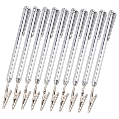 10Pcs Roach Clip Stainless Steel Durable Telescopic Design Wide Application Bracelet Helper Tool for Car Home V1294-YM0523-3117220066111