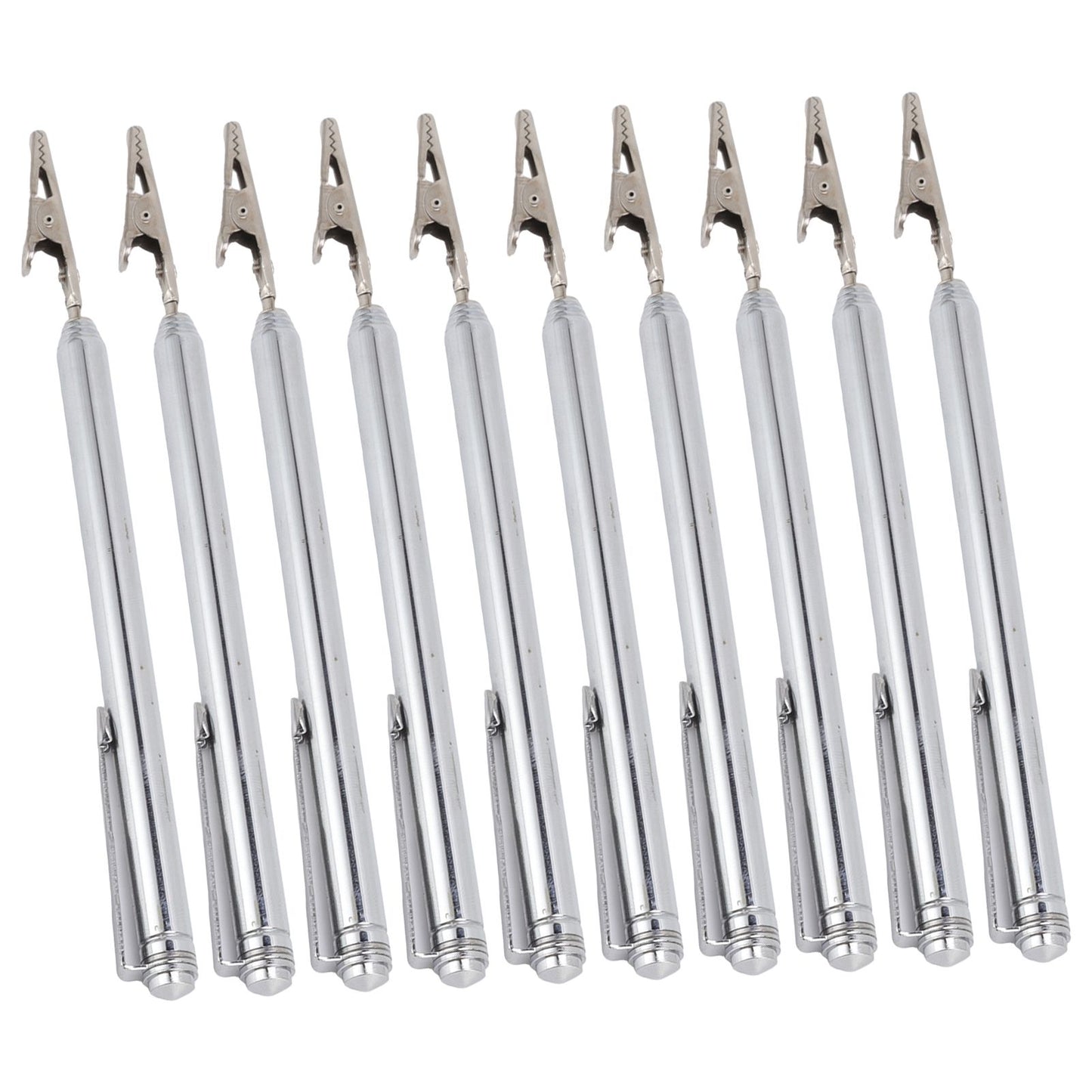 10Pcs Roach Clip Stainless Steel Durable Telescopic Design Wide Application Bracelet Helper Tool for Car Home V1294-YM0523-3117220066111