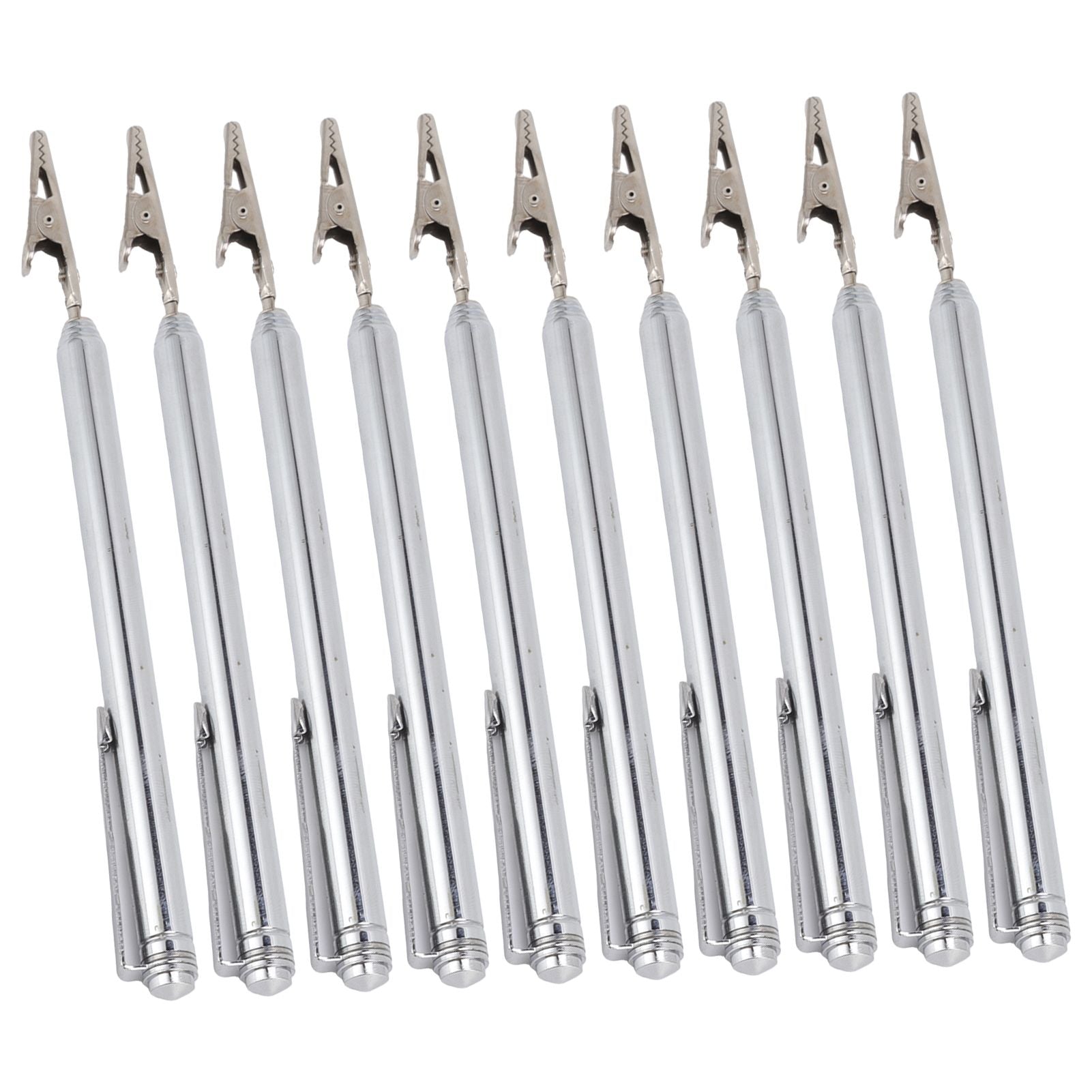 10Pcs Roach Clip Stainless Steel Durable Telescopic Design Wide Application Bracelet Helper Tool for Car Home V1294-YM0523-3117220066111