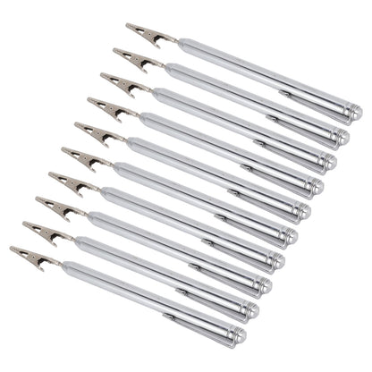 10Pcs Roach Clip Stainless Steel Durable Telescopic Design Wide Application Bracelet Helper Tool for Car Home V1294-YM0523-3117220066111