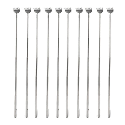10pcs Back Scratcher Extendable Mini Portable Foldable Back Scratcher Telescoping with Pocket Clip for V1294-YM0523-3117220066211