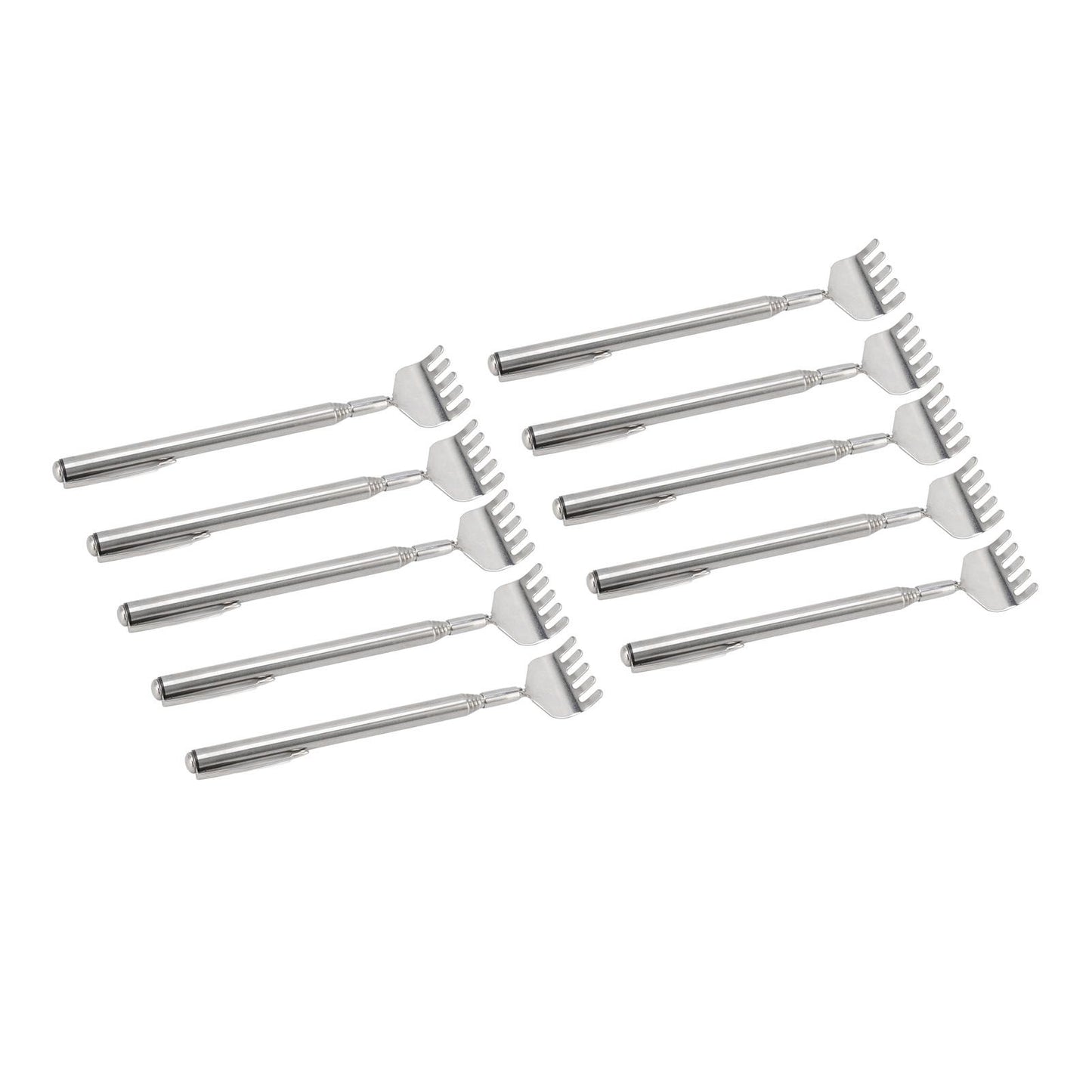 10pcs Back Scratcher Extendable Mini Portable Foldable Back Scratcher Telescoping with Pocket Clip for V1294-YM0523-3117220066211