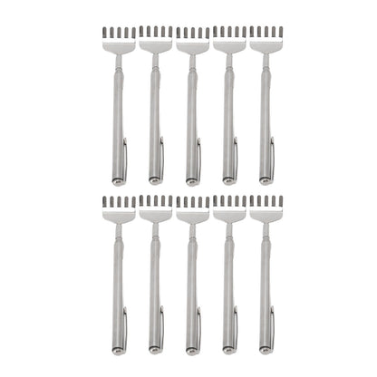 10pcs Back Scratcher Extendable Mini Portable Foldable Back Scratcher Telescoping with Pocket Clip for V1294-YM0523-3117220066211