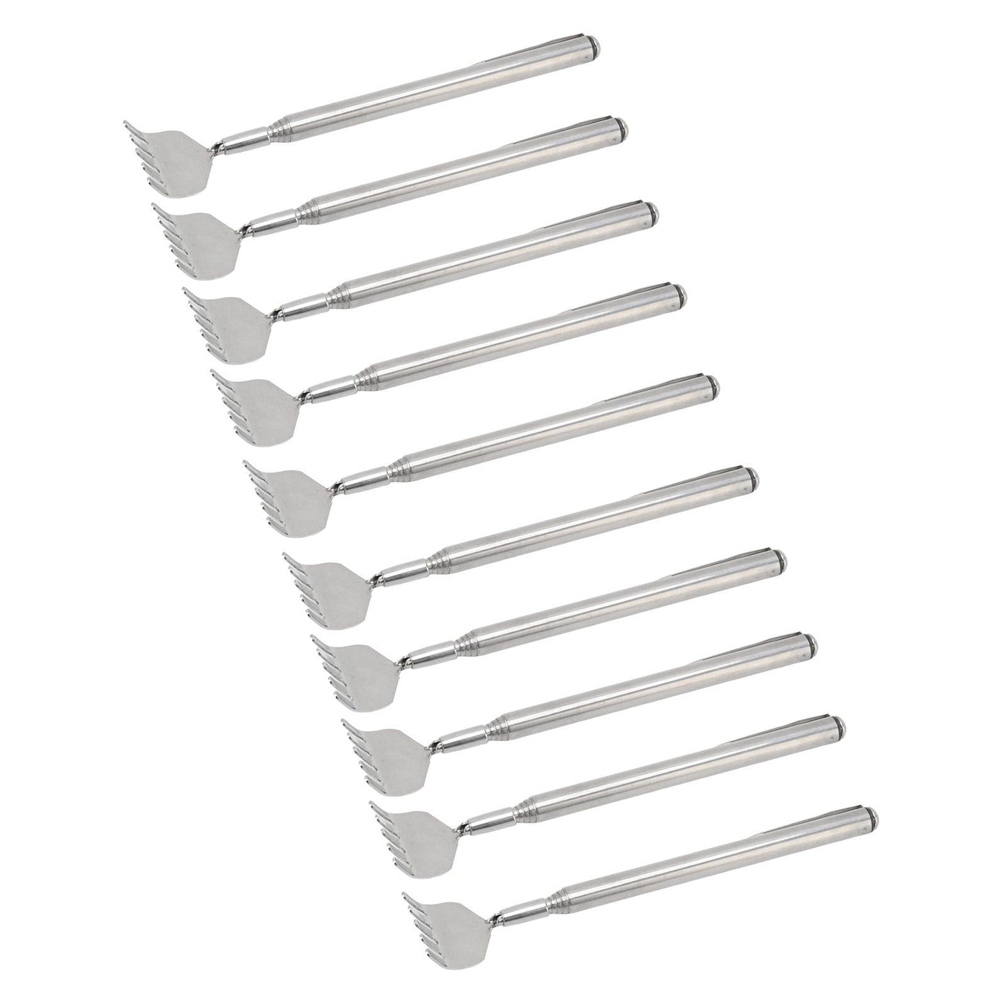 10pcs Back Scratcher Extendable Mini Portable Foldable Back Scratcher Telescoping with Pocket Clip for V1294-YM0523-3117220066211