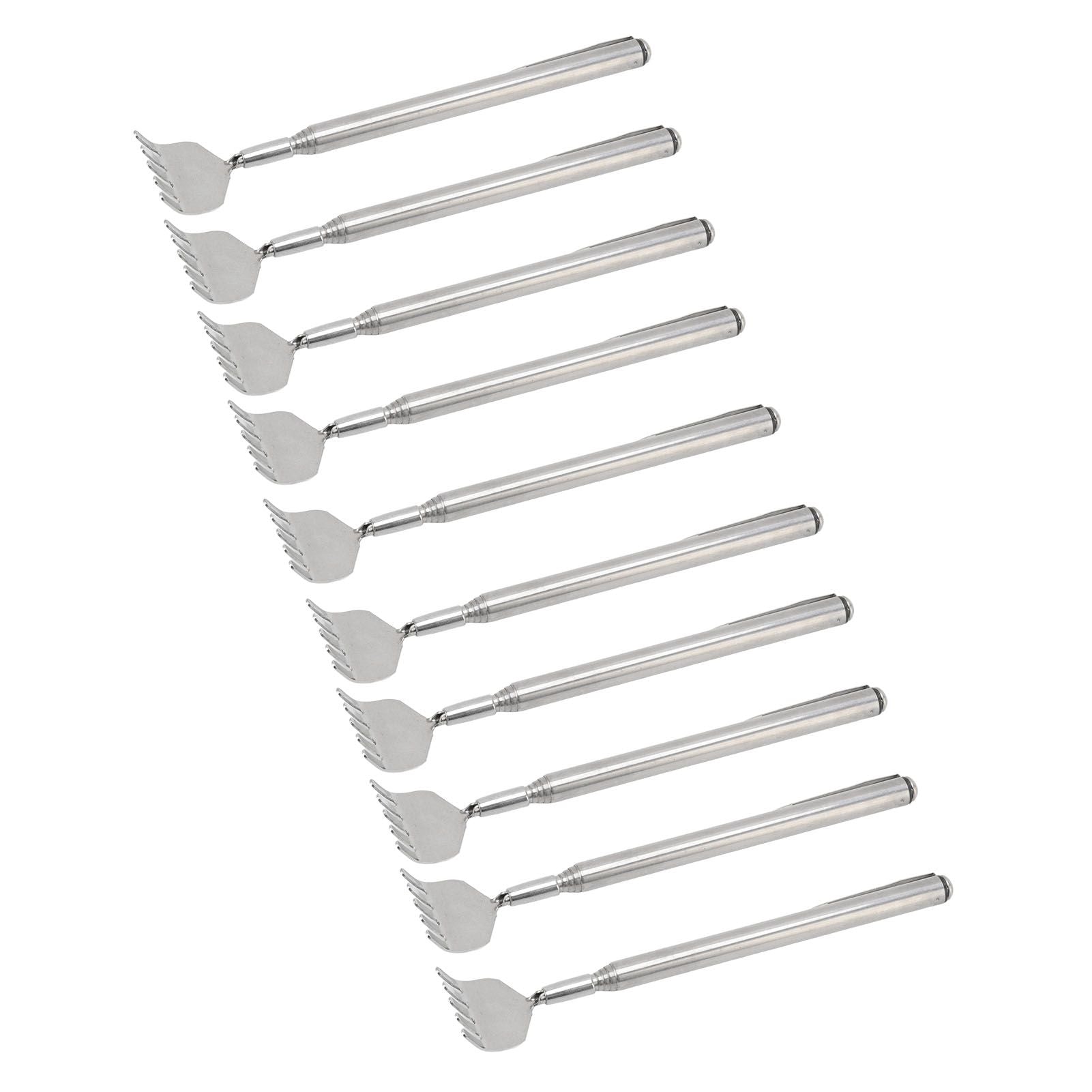 10pcs Back Scratcher Extendable Mini Portable Foldable Back Scratcher Telescoping with Pocket Clip for V1294-YM0523-3117220066211