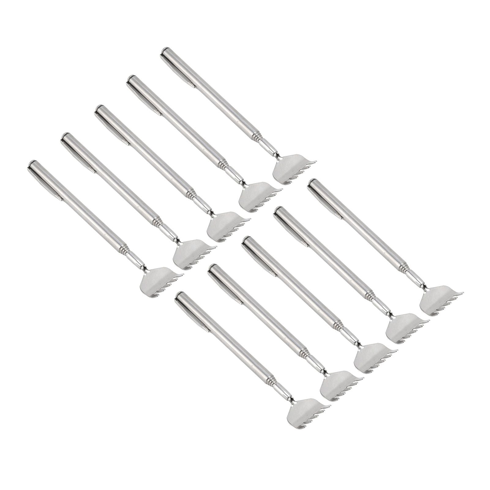 10pcs Back Scratcher Extendable Mini Portable Foldable Back Scratcher Telescoping with Pocket Clip for V1294-YM0523-3117220066211