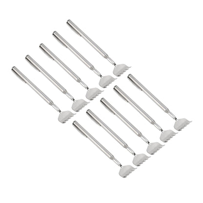 10pcs Back Scratcher Extendable Mini Portable Foldable Back Scratcher Telescoping with Pocket Clip for V1294-YM0523-3117220066211