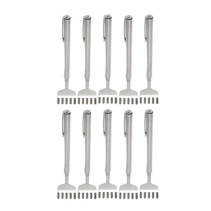 10pcs Back Scratcher Extendable Mini Portable Foldable Back Scratcher Telescoping with Pocket Clip for V1294-YM0523-3117220066211