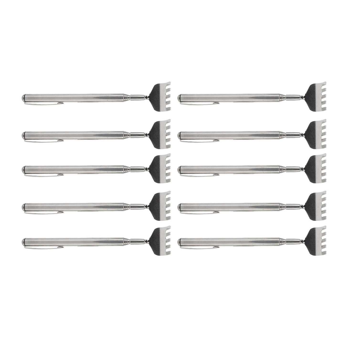 10pcs Back Scratcher Extendable Mini Portable Foldable Back Scratcher Telescoping with Pocket Clip for V1294-YM0523-3117220066211