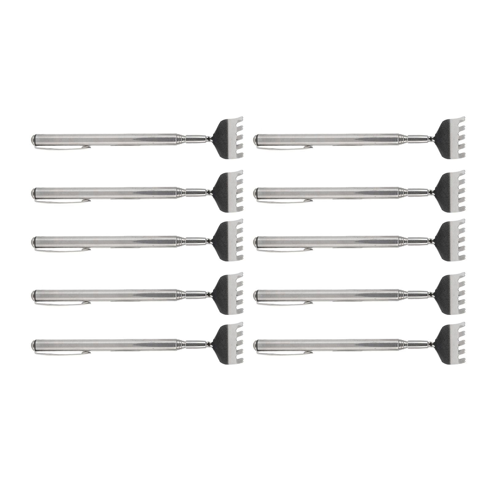 10pcs Back Scratcher Extendable Mini Portable Foldable Back Scratcher Telescoping with Pocket Clip for V1294-YM0523-3117220066211