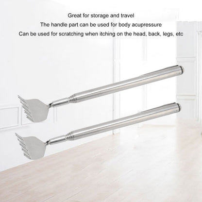 10pcs Back Scratcher Extendable Mini Portable Foldable Back Scratcher Telescoping with Pocket Clip for V1294-YM0523-3117220066211