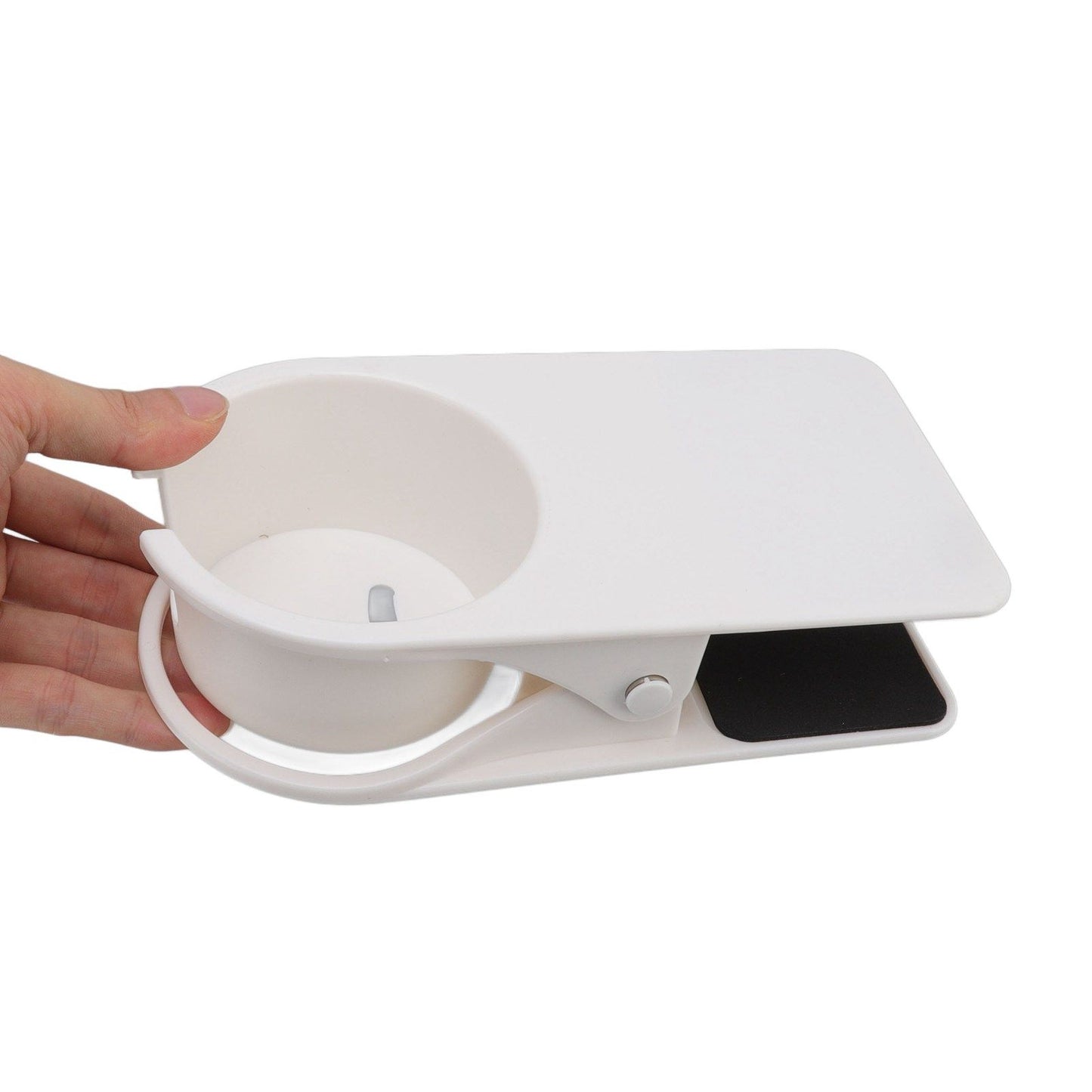 Water Cup Bracket Stable Multifunctional High Temperature Resistance Desktop Cup Holder for Home Office White V1294-YM0523-3117220066912