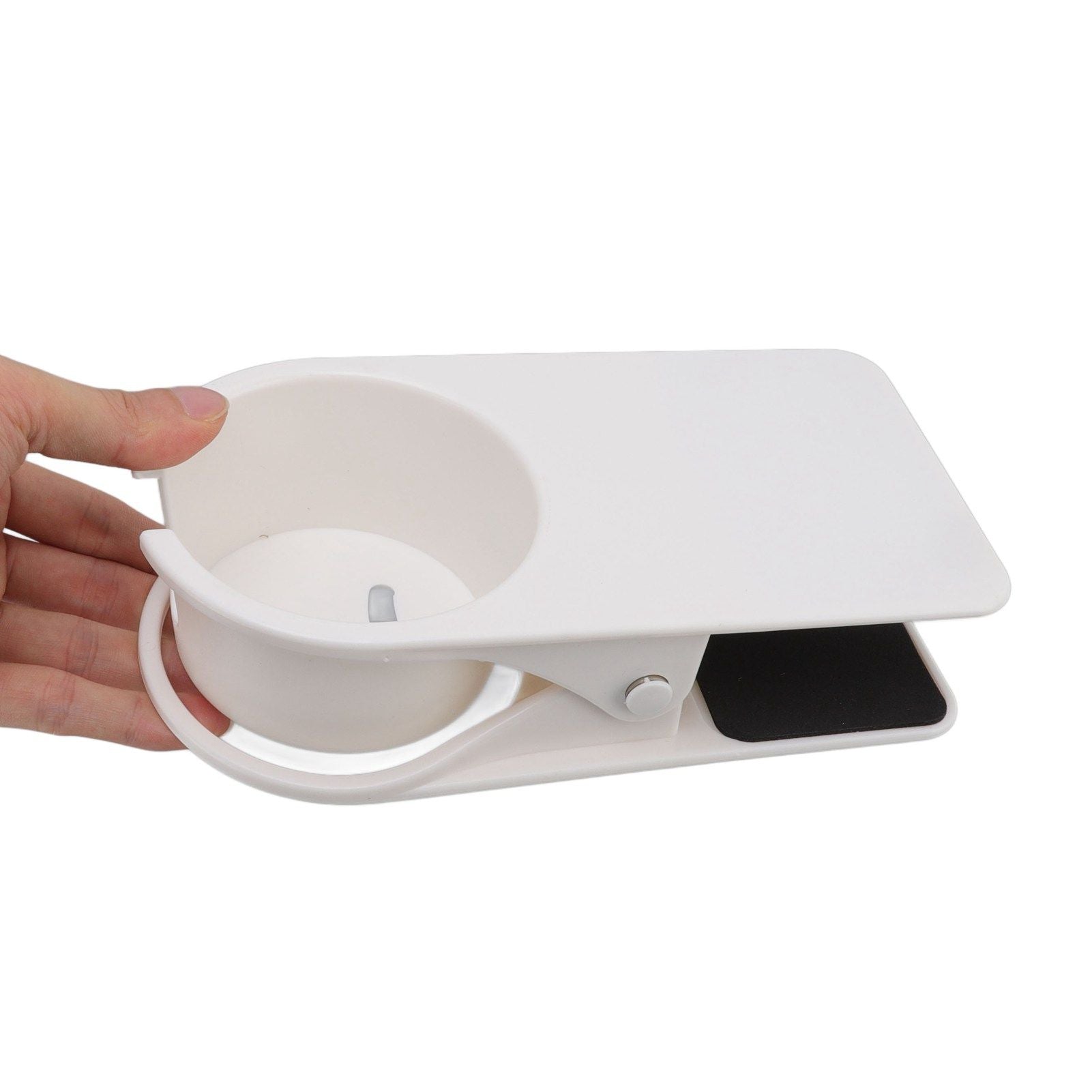 Water Cup Bracket Stable Multifunctional High Temperature Resistance Desktop Cup Holder for Home Office White V1294-YM0523-3117220066912