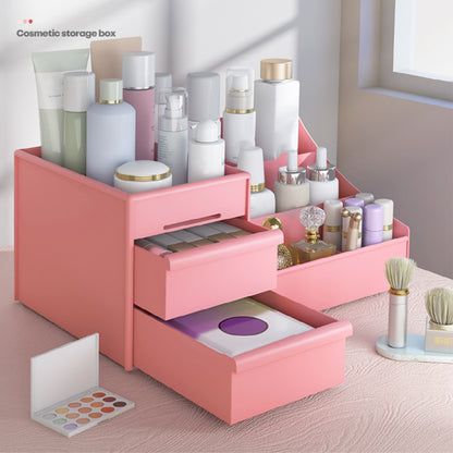 Makeup Storage Case Plastic Cosmetic Drawer Storage Box Multifunctional Storage Drawers for Bathroom Counter V1294-YM0523-3117220068514