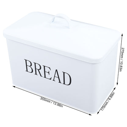 Small Bread Box Large Capacity Safe Odorless Compact Design Portable Handle Nonslip Base Bread Container for V1294-YM0523-3117220068811