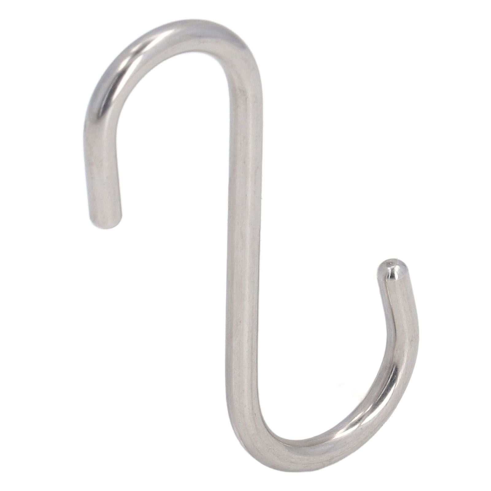 8PCS S Hook Rustproof Stainless Steel S Hooks Heavy Duty Simple Style Overstriking Portable S Kitchen Hook V1294-YM0523-3117220069311
