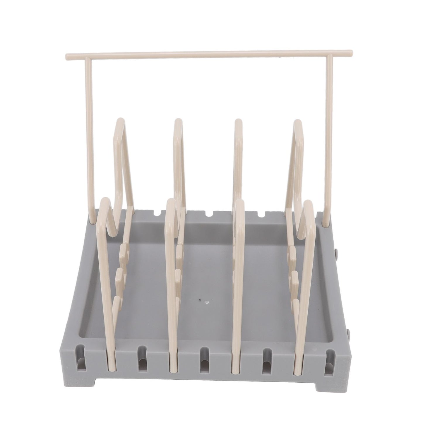 Pot Lid Holder Durable PP Space Saving Stable Nonslip Base Wide Application Cutting Board Organizer Type B V1294-YM0523-3117220069612