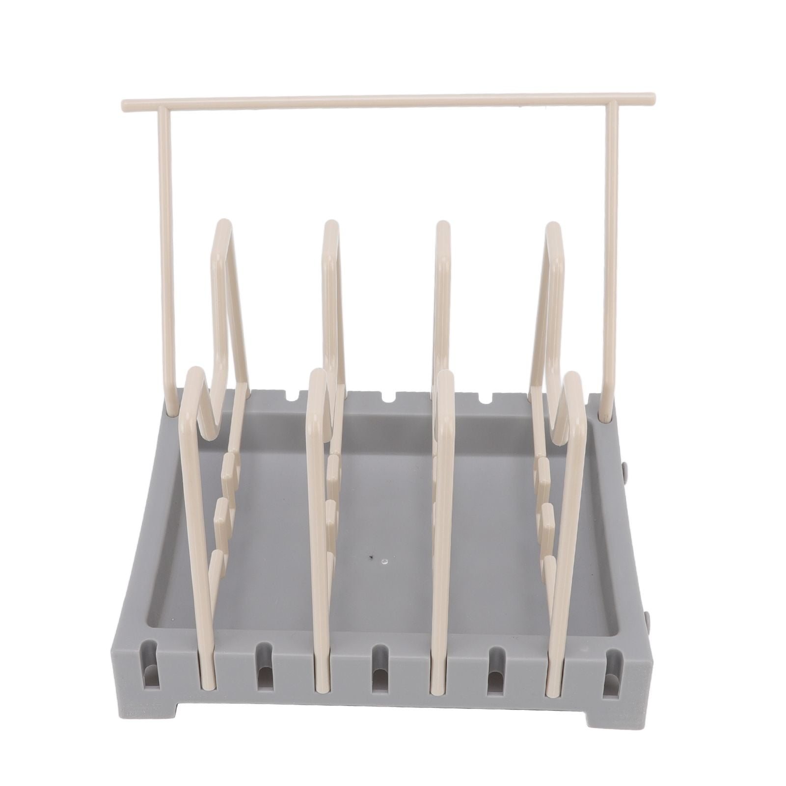 Pot Lid Holder Durable PP Space Saving Stable Nonslip Base Wide Application Cutting Board Organizer Type B V1294-YM0523-3117220069612