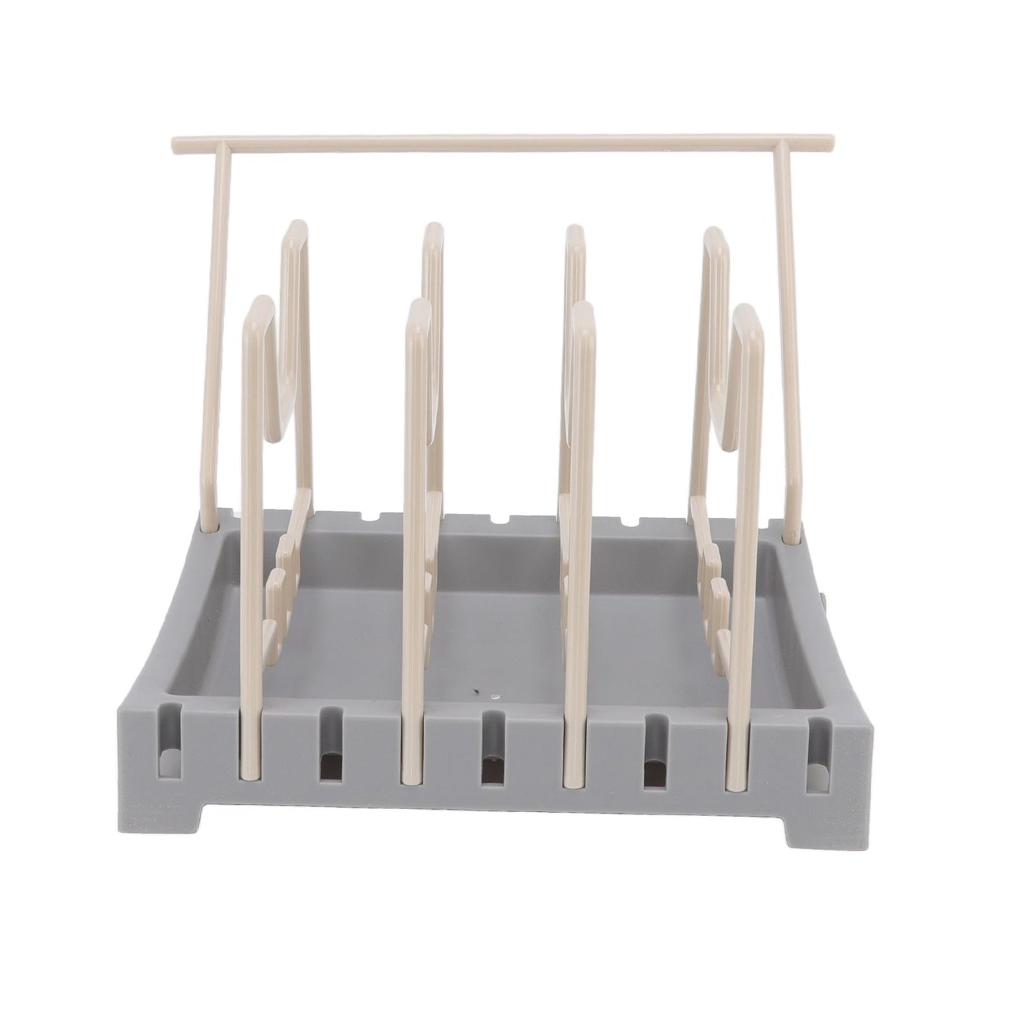 Pot Lid Holder Durable PP Space Saving Stable Nonslip Base Wide Application Cutting Board Organizer Type B V1294-YM0523-3117220069612