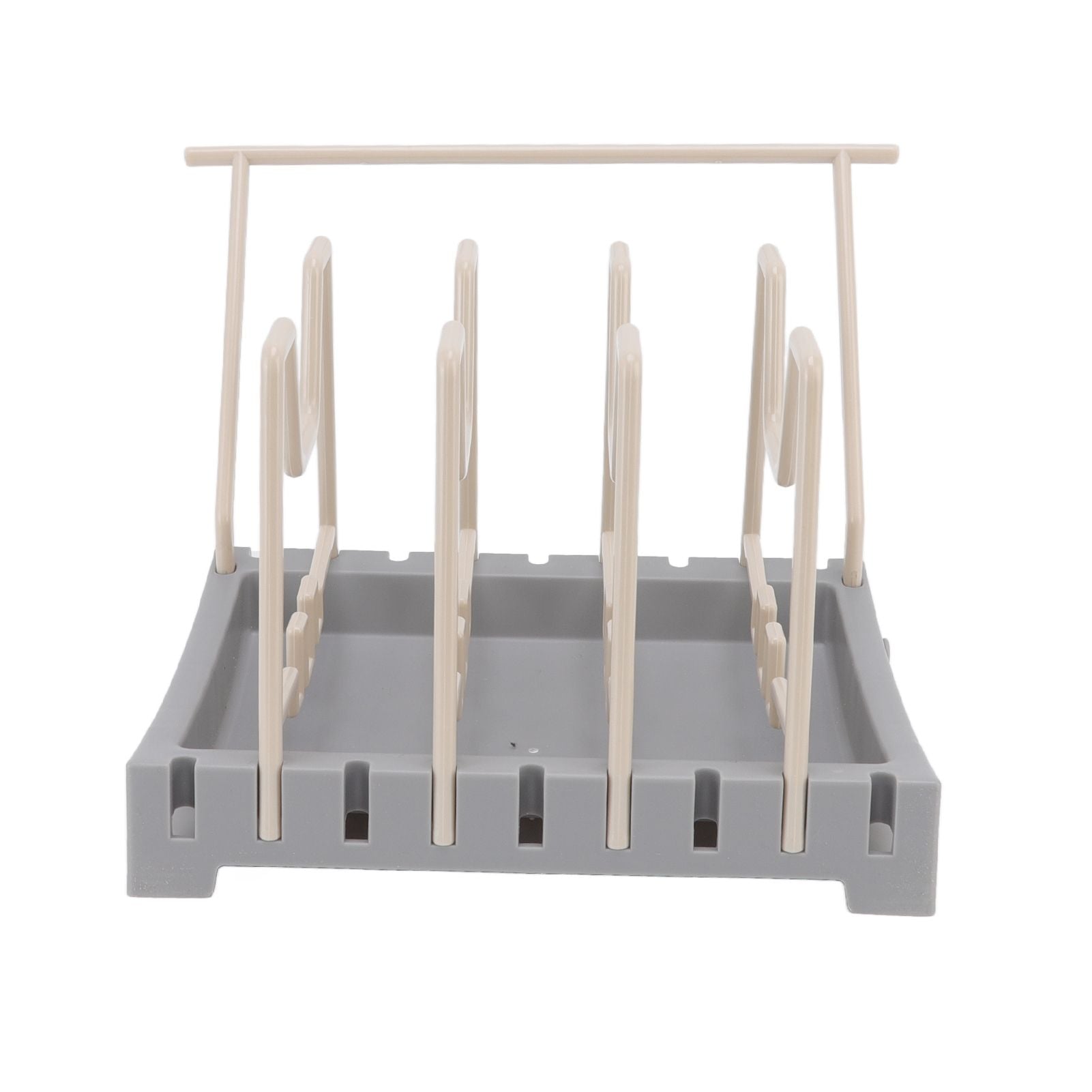 Pot Lid Holder Durable PP Space Saving Stable Nonslip Base Wide Application Cutting Board Organizer Type B V1294-YM0523-3117220069612